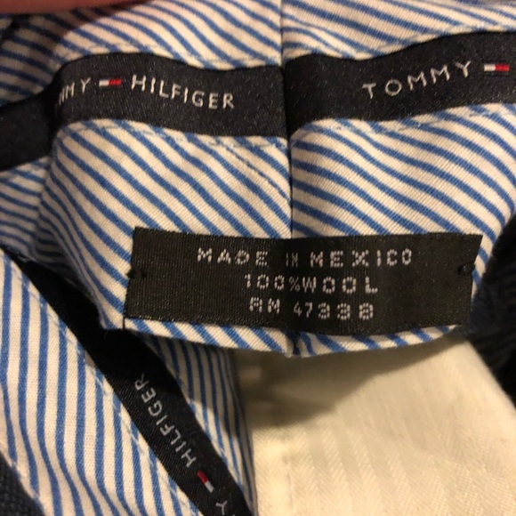 Light Navy Tommy Hilfiger Slim Fit Suit - Picture 7 of 7